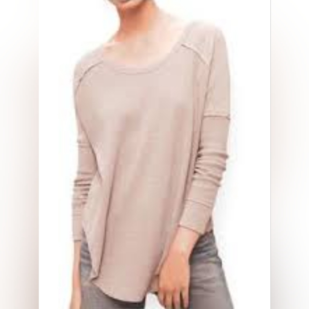 TNA ADLER waffle long sleeve shirt